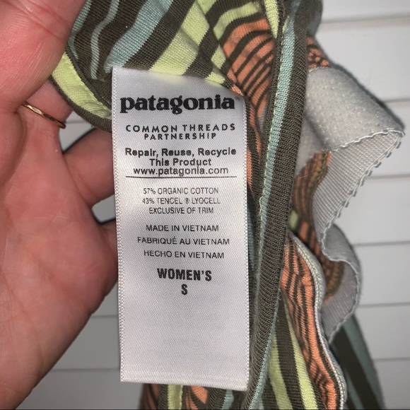 Patagonia Striped Shelf Bra Dress, Sz Small - Picture 12 of 12